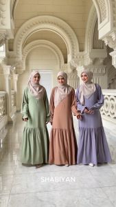 SHABIYAN 591: Pakaian Muslimah Simple & Polos