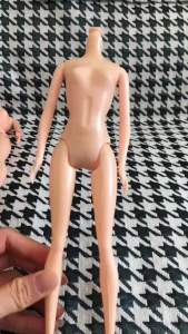 /Kb/Movable Joints African Doll Nude Body Black Skin Kids Pretty Girl Toy Gift 11