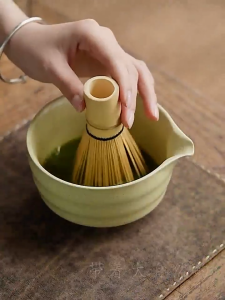 Specool® Bamboo Matcha Whisk Tea Spoon Matcha Tea Set Accessories Japanese Green Tea Powder Whisk Brush Tools
