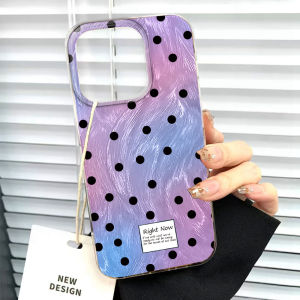 Retro Cirular Dots Women Girls Phone Case For Samsung Galaxy A56 A55 A16 A07 A17 A26 A54 A15 A13 A36 A25 A35 A14 A34 A12 Cover