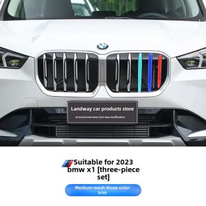 BMW Mid-Net Three-Color Strip X1x3x4x5 New 5 Series 3 Series 7 Series X7 Appearance Retrofit Decorative Accessories Sports Stickers