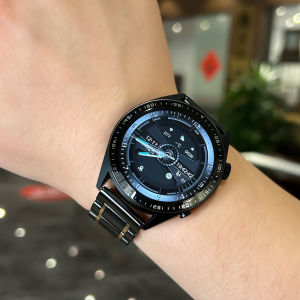 Aigo G20 Smart Watch Top Version Bluetooth Sports Black Technology Mens Watch Electronic Call Stainless Steel Band Fitness Tracker
