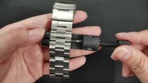 18/19/20/22mm 316L Stainless Steel Silver Black Curved End Watchband for Seiko Strap for Skx007/Skx009 Sport Belt Mens Bracelet
