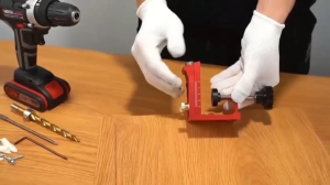Mini Style Pocket Hole Jig Kit For Wood Working Step Drill Bit Set Woodworking Inclined Hole Puncher Locator