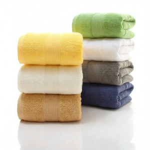 Custom Logo Hotel Large Cotton Towel