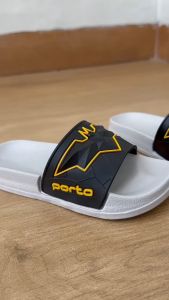 Sandal Slipper Slop Anak Cowok Slip On Bayi Balita Karakter Usia TK 1 2 3 4 5 Tahun Porto 1023 ABU