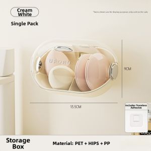 AMU·PIGGY | Dustproof Transparent Makeup Storage Box