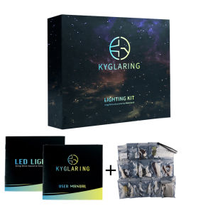 Kyglaring LED Light Kit suitable for Lego Family Christmas Tree 41843 Decorative Lamp Not Lego Building Blocks
