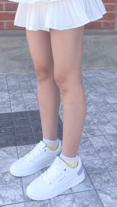 6 สี ดอกไม้ รองเท้าผ้าใบผู้หญิง IQ SPORT Korean Style รหัสDD6-KM2231L