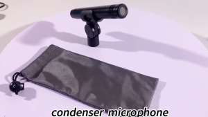 Pro wired Microphone mikroponong kapasitan Instrument handheld Mic XLR Connector MIC Clear Sound  For various instruments，recording live shows meetings & live streaming.