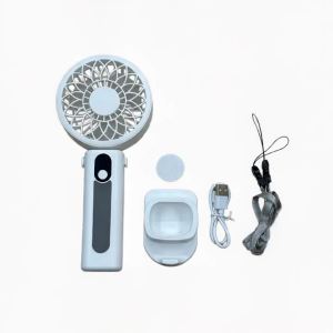 Quạt Làm Mát Mini Đa Năng M3 Với Động Cơ Không Chổi Than 7 Tốc Độ Điều Chỉnh Được Pin Rời Sạc Lại Được 3000mAh Cổng Type-C