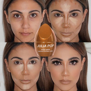 8ML Face Bronzer Liquid Makeup Contour Shade Concealer Brighten Contouring Makeup Highlight Bronzer Palette Cosmetic 4 Colors