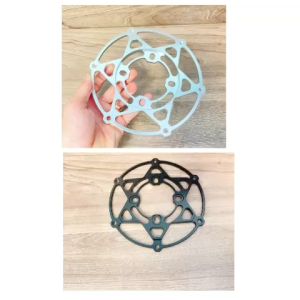 Lòng nhôm đĩa winner chia từ 6 lỗ ra 4 lỗ thông dụng