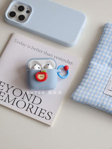 Oil Head Seagull Original Ins Color Collision Heart  AirPods Pro3 Protective Case Airpods4 Wireless Earphone Cover pro Soft Silicone