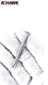 สกรูปลายสว่าน ADHAWK หัวเตเปอร์#FH (หัวแบน) สแตนเลส 410 เบอร์ 7 8 สแตนเลสแท้ แพ็ก 10 ตัว