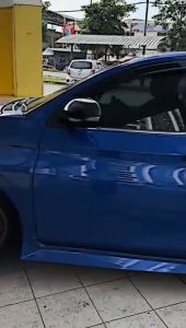 Toyota Vios 2023-Present Fog Lamp Cover With Led Drl Day Light + Running Signal Front Bumper Left & Right