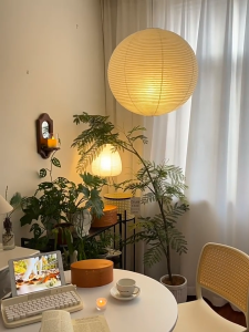 โคมไฟห้องครัว โคมไฟโต๊ะอาหาร โคมระย้า ห้องนั่งเล่น โมเดิร์น โคมไฟร้านกาแฟ ไฟแต่งบ้าน สไตล์ญี่ปุ่น โคมไฟระย้า ห้องนอน มินิมอล