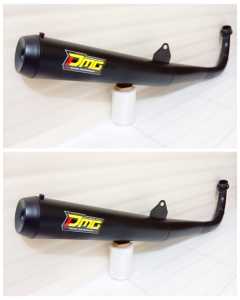 KNALPOT RX KING RX SPESIAL STANDAR RACING BLACK DOFT SUARA SUPER GARING