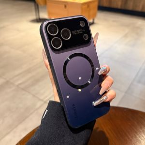 AO.HU | Magnetic Full Lens Protection Phone Case for iPhone 17pro max