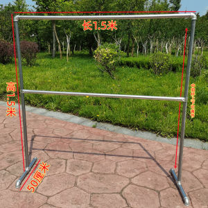 Balcony Meat Drying Rack Home Use Ham Sausage Ham Pork Chicken Outdoor Hanging Rack Simple Design Ground Standing Clothesline