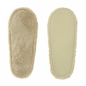 Ultrafine Fiber Replacement Shoe Sole for Slippers Floor Cleaning Non-Slip Plastic Velvet Lightweight Portable Household Tool