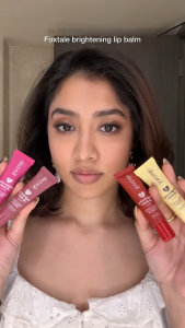 Foxtale Brightening SPF30 Lip Balm with Peptides Vitamin C & Hyaluronic Acid 12g