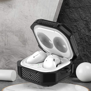 Headphone Case for Samsung Galaxy Buds 2 Pro Live 2Pro Case Shockproof TPU Cover Compatible with Galaxy Buds live/pro/2/2Pro Wireless Earbuds Case  Earphone Accessories(Black)