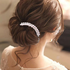 On Sale: Elegant Pearl Hair Combs & Bridal Accessories