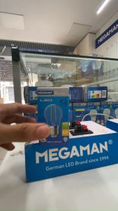 [CHÍNH HÃNG ĐỨC] Bóng đèn LED Filament MEGAMAN 4W – Trang trí vintage – Không dim