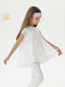Marc&Janie | Cool Sun-protective Breathable Two-in-one T-shirt for Girls