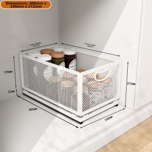 ZHIFAN | Extendable Kitchen Shelf Organizer