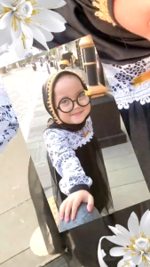 AKFAS - Baju Gamis Anak Perempuan Mewah Baju Pesta anak perempuan Gamis Brokat anak perempuanPrincess Kode 34 Free Hijab