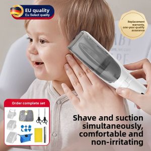 MONLEYTA | German Baby Hair Clipper Ultra Quiet Automatic Hair Trimming Children Newborn Home Use Hair Removal Tool Manlieta X0708130018