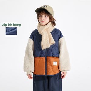 iplant | Áo Khoác Len Dày Mới Ấm Áp Cho Bé Trai Mùa Thu Đông