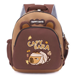 กระเป๋าเป้สะพายหลังนักเรียนใหม่สำหรับเด็กชายและเด็กหญิง ระดับอนุบาล ระดับประถมศึกษาปีที่ 1 ความจุขนาดใหญ่ น่ารัก กระเป๋าเป้สะพายหลังแบบสะพายไหล่คู่