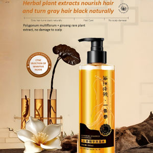 Ginseng Essence Hair Care Plant Conditioner Black Plant Extract Nourishing Shampoo Anti-Dandruff and Anti-Itching人参精华洗护洗发水