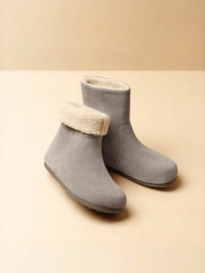 Belle | Insulated Western Snow Boot Butter Toast Design Womens Ankle Boots