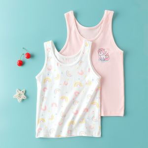 Cotton Sleeveless Vest Girls Underwear