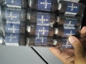 Benang BAKTI Coklat Benang 500 yard benang kuat kokoh kualitas tinggi 12 pcs