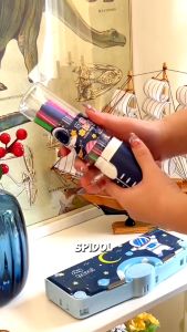 SPIDOL WARNA WARNI TABUNG & HEXAGONAL WATERCOLOUR MARKER PEN