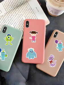 Cartoon Monster University Stickers Decorative Storage Box Journal Notebook Thermal Cup Phone Case iPad Charger Decoration