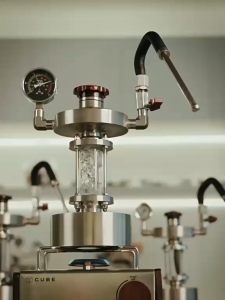 ALM KOPi Máy tạo bọt sữa Gatling Z1 Pha bọt sữa máy pha cà phê tạo hình ngoài trời nhỏ gọn di động có thể sưởi ấm bằng lửa trần hoặc bếp từ