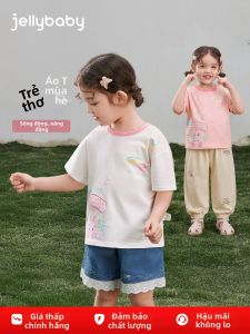 Jelly Baby | Áo Thun In Hình Cho Bé Gái Thoáng Khí Nhẹ