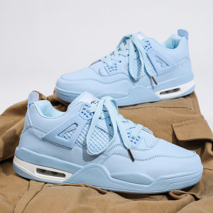 Mens Basketball Running Shoes Lightweight Shock Absorption Ultra-light Running Shoes for Teenagers And Children