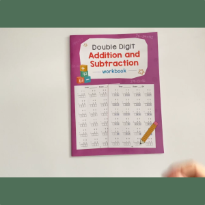 Double Digit Math Problem Workbook for 1st Graders 2nd Graders and 3rd Grade Addition and Subtraction Workbook Math Practice Book Activity Worksheet