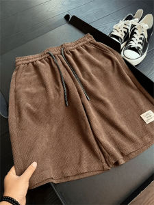 LIUBU | Quần Knit Màu Cà Phê Phong Cách Vintage