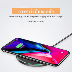 10W Fast Wireless Charger Pad Stand Phone Qi Wireless Charging Dock Station Induction Chargers For Phone 14 13 12 11 Android Phone