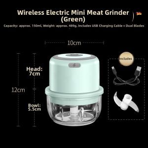 Wireless Electric Garlic Pressing and Grinding Machine
