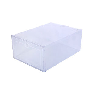 6 Cái/bộ Nhựa Trong Suốt Hộp Đựng Giày Có Thể Xếp Chồng Lên Nhau Hộp Đựng Giày Thân Thiện Với Môi Trường Dày Hộp Đựng Giày Hình Chữ Nhật Hộp Đựng Giày