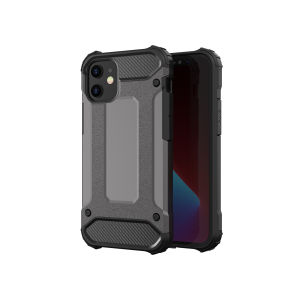 Tough Armor Hybrid 2 in 1 Protection Casing Build In Dust Plug Dustproof Shockproof Protective Case for iPhone 12 Pro Max 12 Mini 11 Pro Max